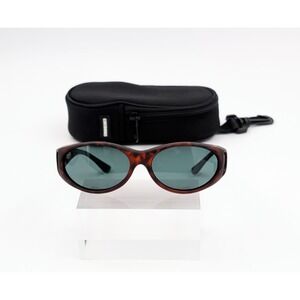 Cocoons Streamline C607G Flex2Fit Tortoise Polarized Sunglasses Over Glasses